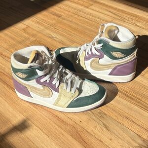 Nike Air Jordan Colorful High-Top Sneakers